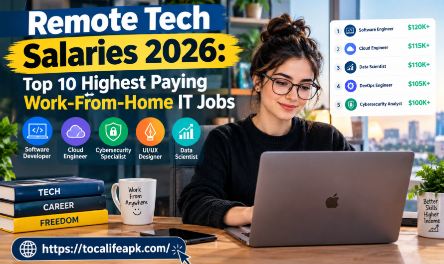 Remote Tech Salaries 2026: Top 10 Highest Paying Work-From-Home IT Jobs