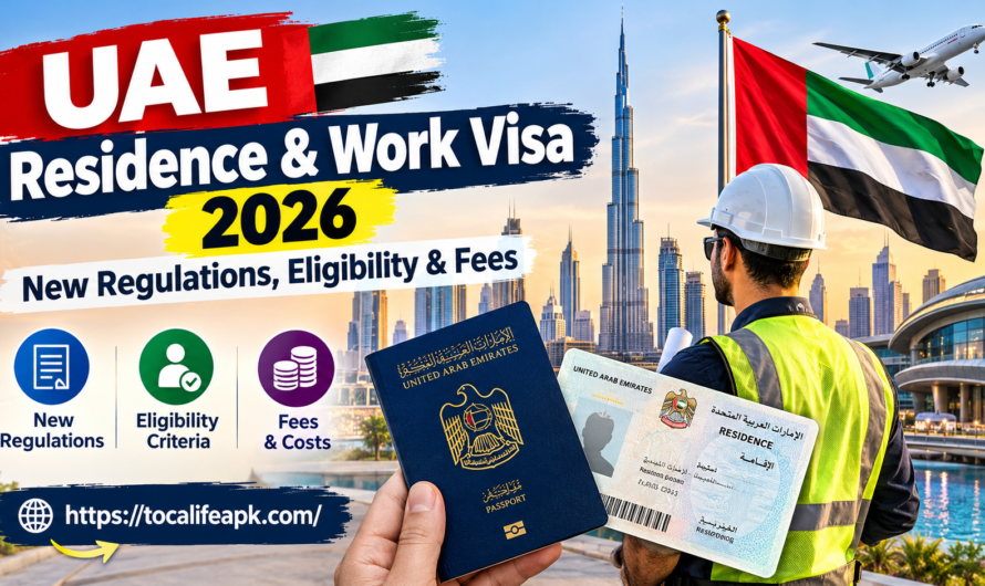 UAE Residence & Work Visa 2026: New Regulations, Eligibility & Fees